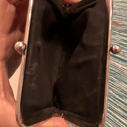 Buxton Vintage Leather Kiss-lock Change Purse - Thumbnail 7