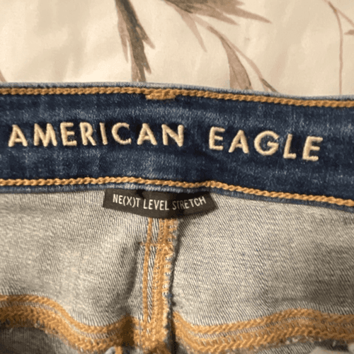 American Eagle Women’s Next Level Stretch Distressed Skinny Jeans - Thumbnail 8