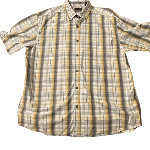 Wolverine Men’s S/S Button Down Plaid Shirt - Thumbnail 3