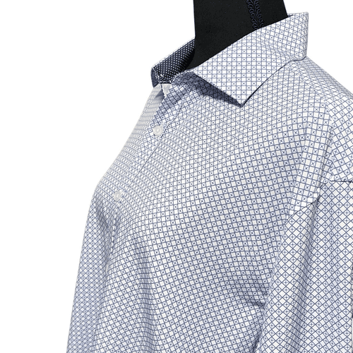 Society Of Threads Men’s Slim Fit Button Up L/S Shirt - Thumbnail 4