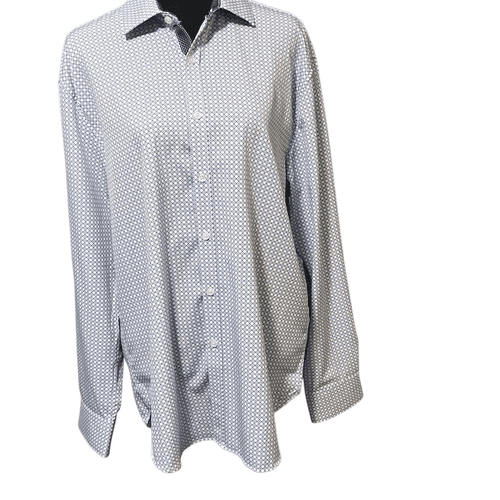 Society Of Threads Men’s Slim Fit Button Up L/S Shirt - Image 1