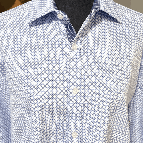 Society Of Threads Men’s Slim Fit Button Up L/S Shirt - Thumbnail 9