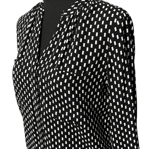 Truth by Republic Checkered Button Down Blouse/Top Size Extra Small - Thumbnail 3