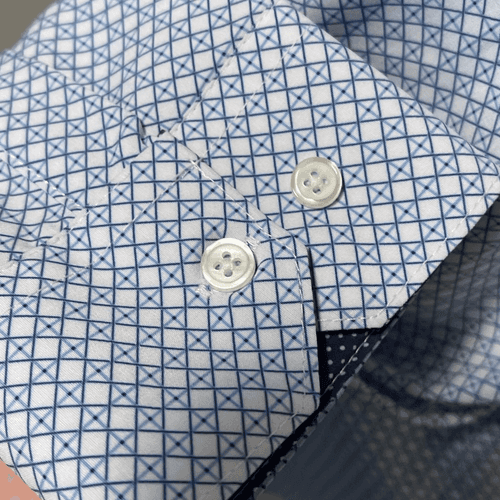 Society Of Threads Men’s Slim Fit Button Up L/S Shirt - Thumbnail 7