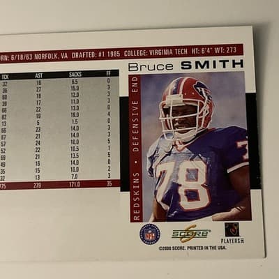 2000 Score - Bruce Smith #219 - Thumbnail 2
