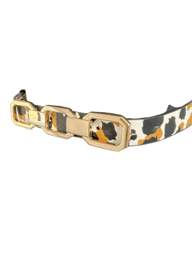 Ann Taylor Women’s Leopard Chain Print Belt - Thumbnail 4