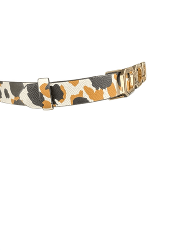 Ann Taylor Women’s Leopard Chain Print Belt - Thumbnail 5