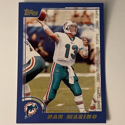 2000 Topps - Dan Marino #40 - Thumbnail 6