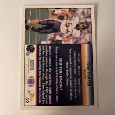 1992 Pacific - Tom Thayer #39 - Thumbnail 2
