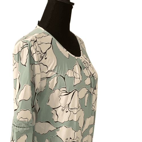 Karl Lagerfeld Paris Women’s Flowered Blouse/Rop - Thumbnail 4