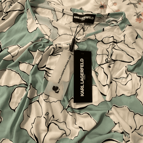 Karl Lagerfeld Paris Women’s Flowered Blouse/Rop - Thumbnail 10