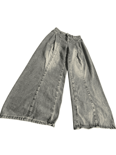 Dazy Women’s K-Pop Vibe Skater Wide Leg Jeans Size Small - Thumbnail 3