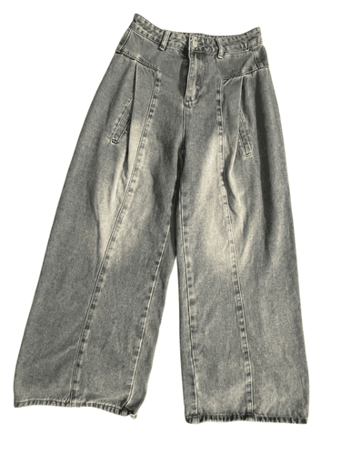 Dazy Women’s K-Pop Vibe Skater Wide Leg Jeans Size Small - Image 1