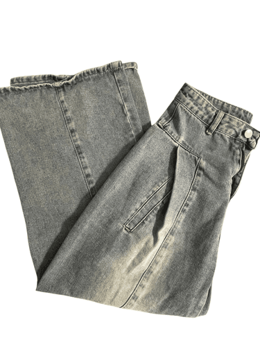 Dazy Women’s K-Pop Vibe Skater Wide Leg Jeans Size Small - Thumbnail 10