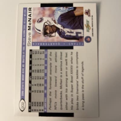 2000 Score - Steve McNair #202 - Thumbnail 2