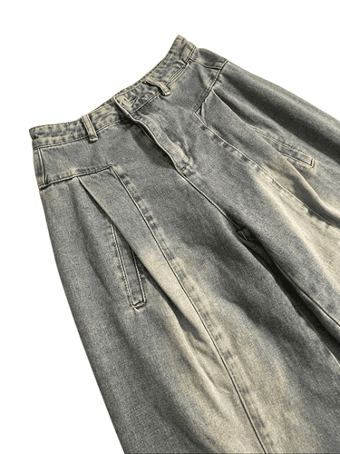 Dazy Women’s K-Pop Vibe Skater Wide Leg Jeans Size Small - Thumbnail 4