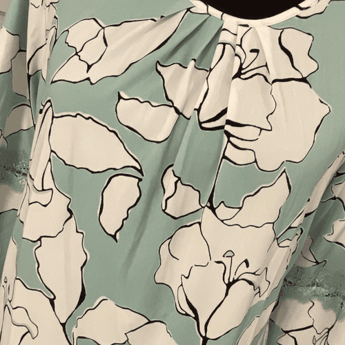 Karl Lagerfeld Paris Women’s Flowered Blouse/Rop - Thumbnail 7