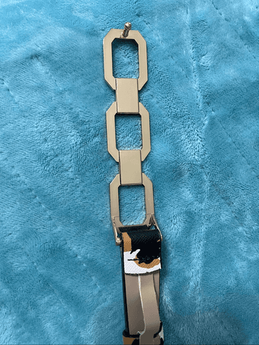 Ann Taylor Women’s Leopard Chain Print Belt - Thumbnail 8