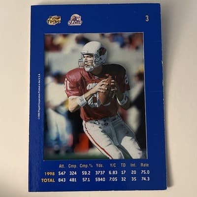 1999 Playoff Absolute SSD - Jake Plummer #3 - Thumbnail 2
