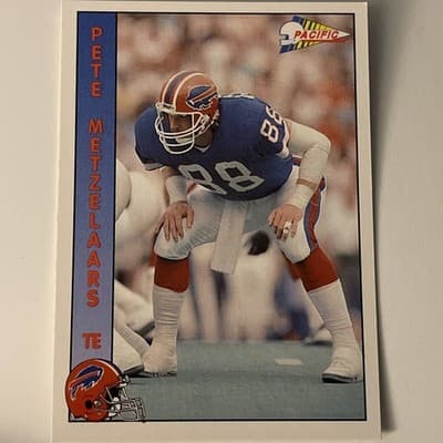 1992 Pacific - Pete Metzelaars #352 - Thumbnail 6