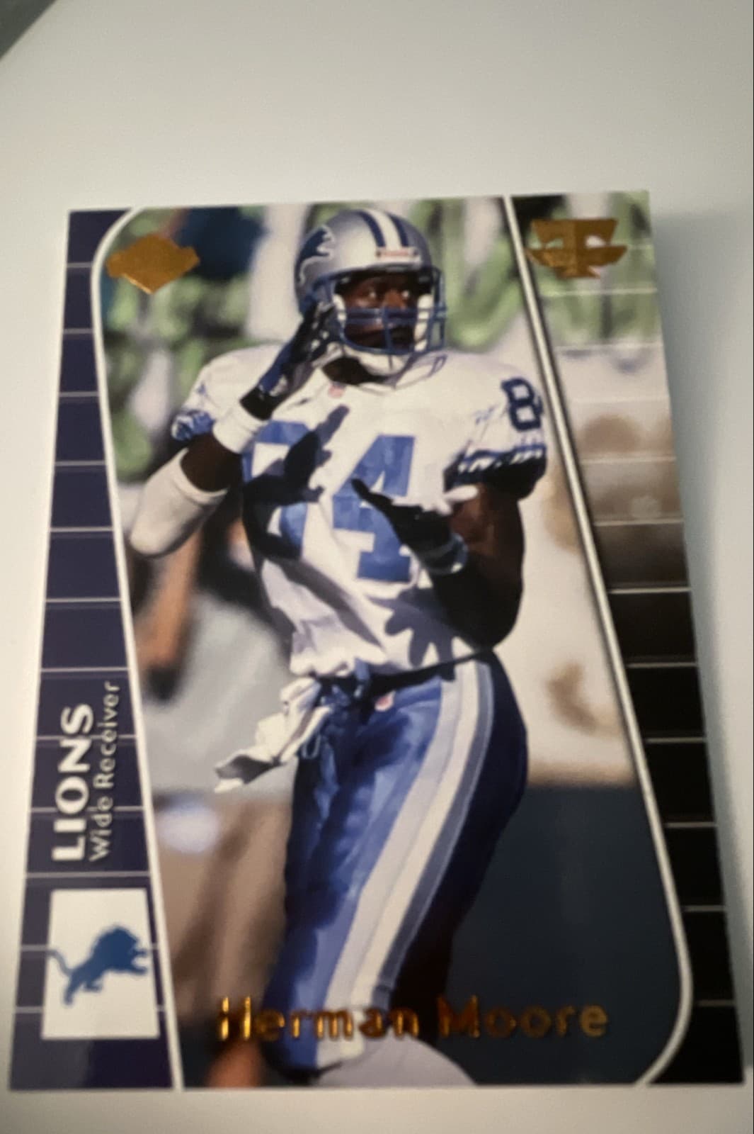 1999 Collector's Edge Triumph - Herman Moore #T46 - Image 1
