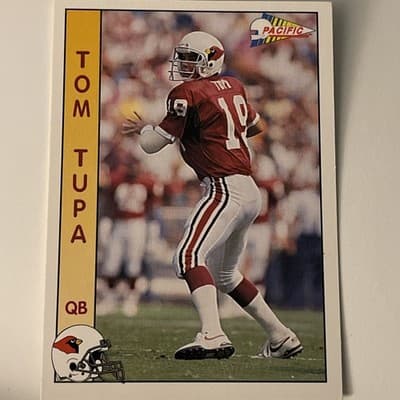 1992 Pacific - Tom Tupa #249 - Thumbnail 6