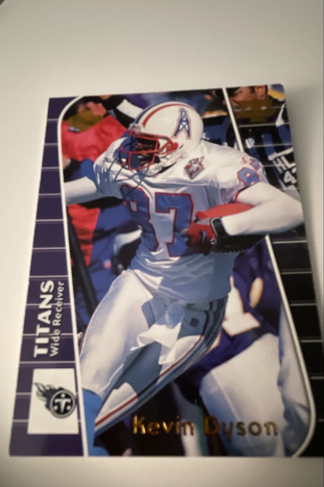 1999 Collector's Edge Triumph - Kevin Dyson #T33 - Image 1
