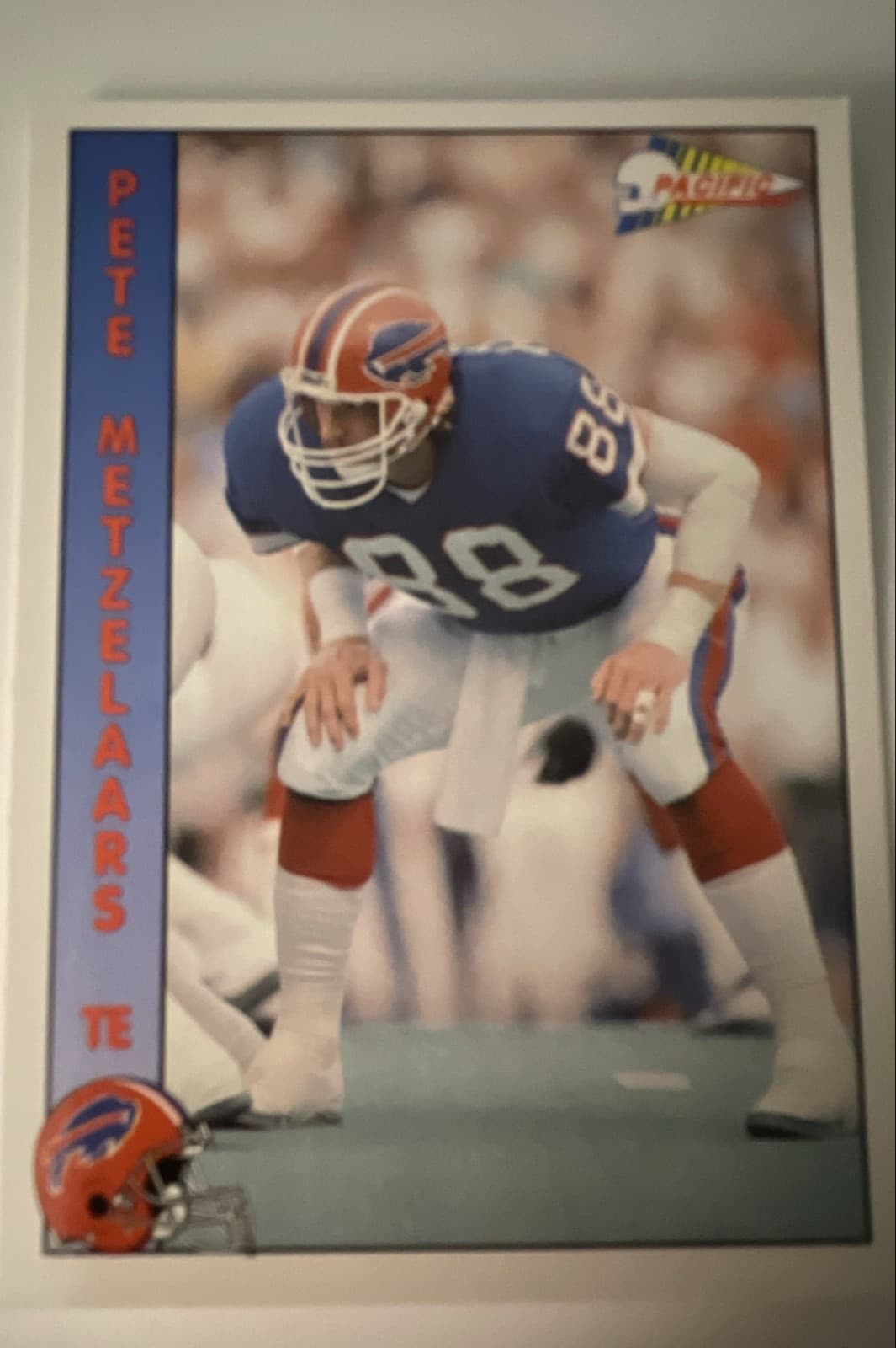 1992 Pacific - Pete Metzelaars #352 - Image 1