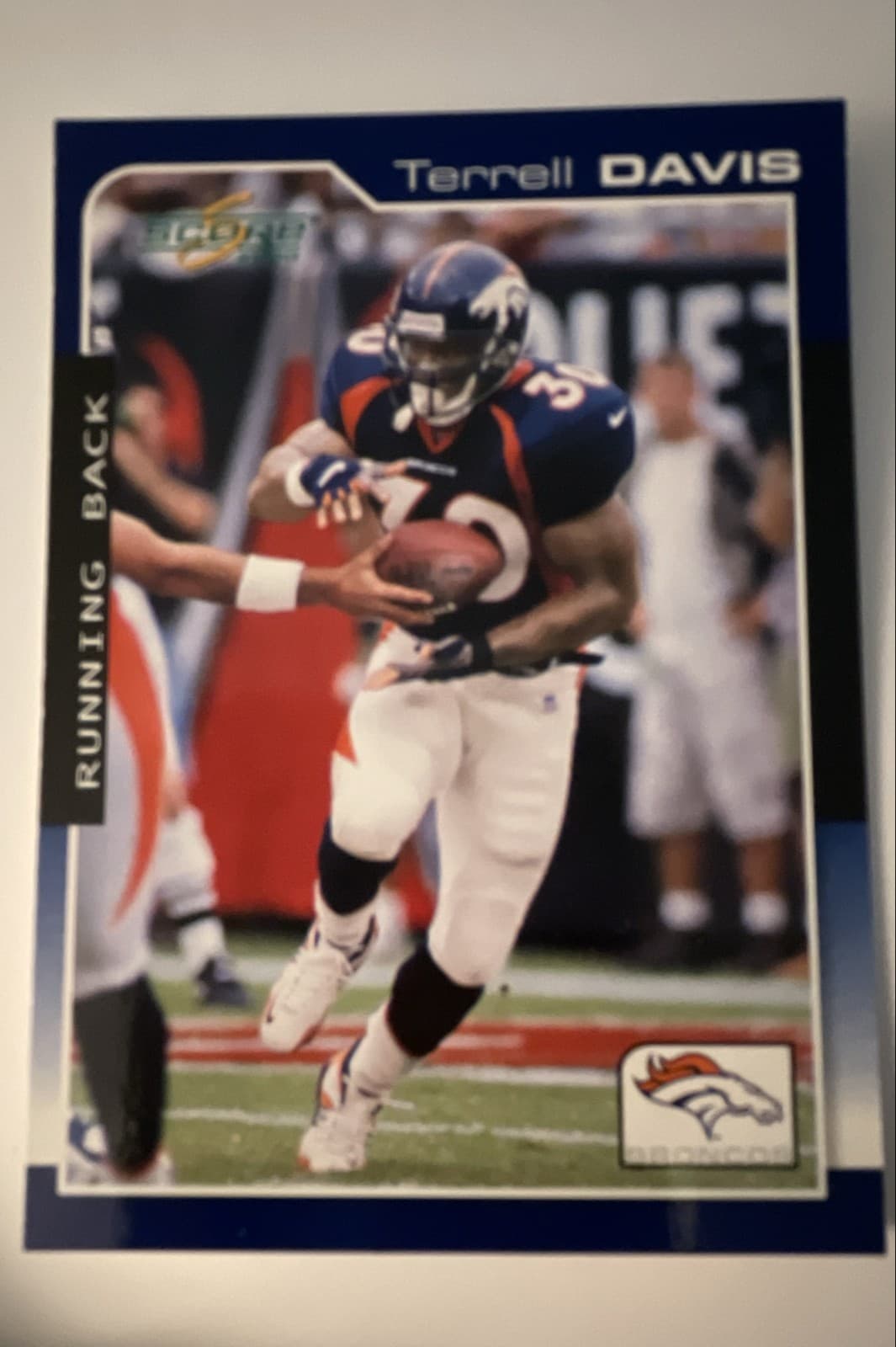 2000 Score - Terrell Davis #58 - Image 1