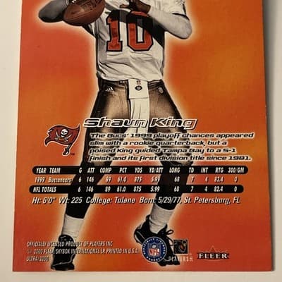 2000 Fleer Ultra - Shaun King #215 - Thumbnail 4