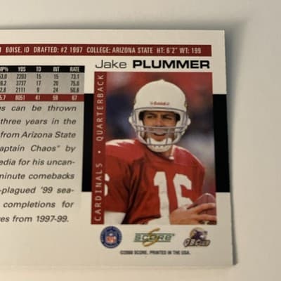 2000 Score - Jake Plummer #2 - Thumbnail 6