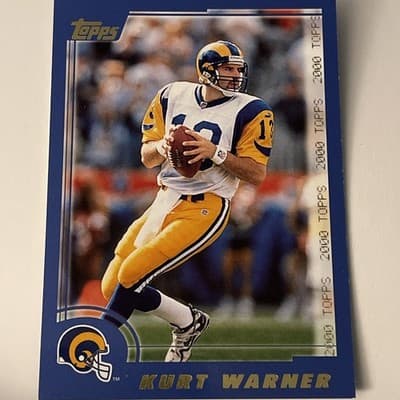 2000 Topps - Kurt Warner #1 - Thumbnail 5