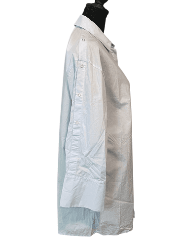 Peacebird Women’s Oversized Button-Up L/S Top/Shirt - Thumbnail 2