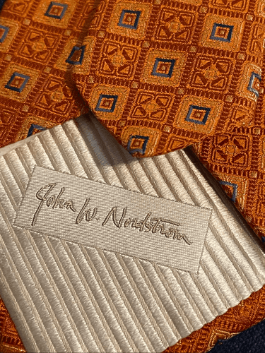 Vintage John W. Nordstrom Men’s Silk Tie - Thumbnail 5