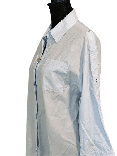 Peacebird Women’s Oversized Button-Up L/S Top/Shirt - Thumbnail 6