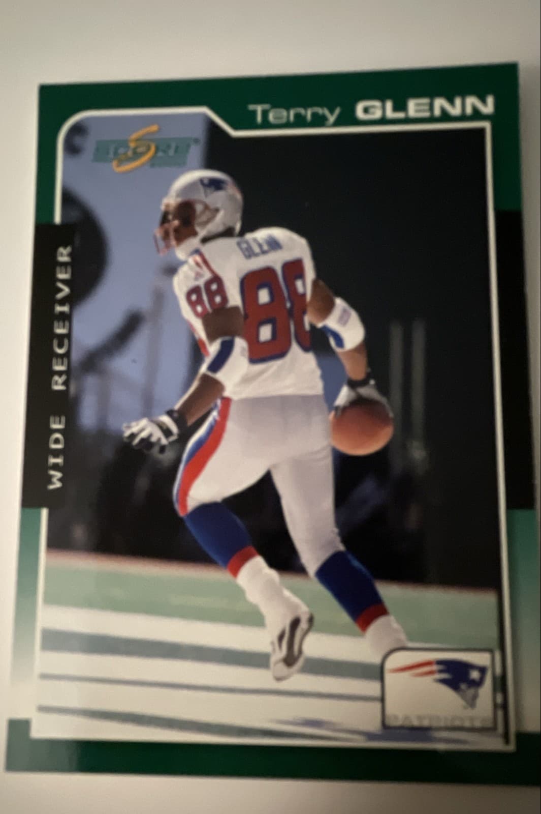 2000 Score - Terry Glenn #116 Scorecard /2000 - Image 1