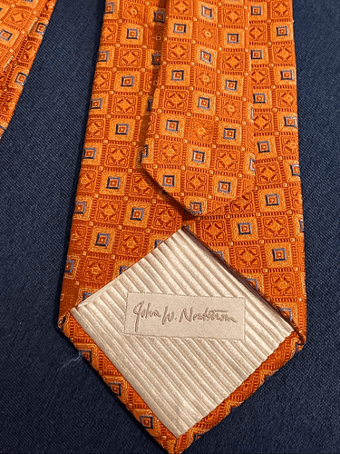 Vintage John W. Nordstrom Men’s Silk Tie - Thumbnail 4