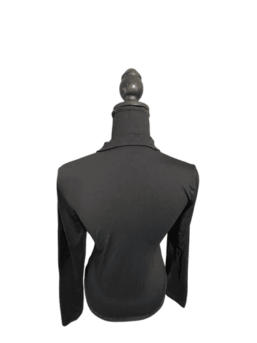 GOLFINO Ladies FLOCK PRINT LONG SLEEVE TROYER Underlayer Top - Thumbnail 6