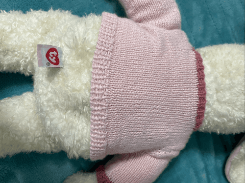 Ty 1991 Plush Curly The Bunny Stuffed Collectable Animal - Thumbnail 9