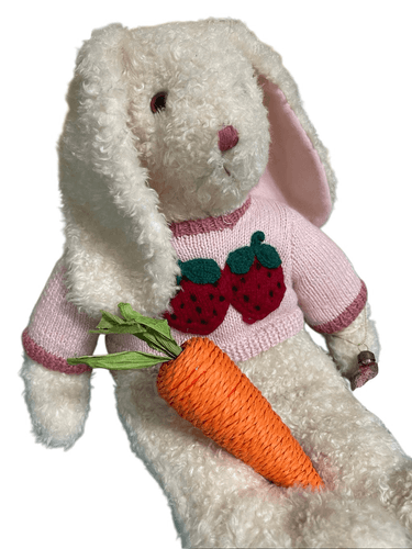 Ty 1991 Plush Curly The Bunny Stuffed Collectable Animal - Thumbnail 6
