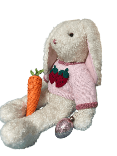 Ty 1991 Plush Curly The Bunny Stuffed Collectable Animal - Thumbnail 7