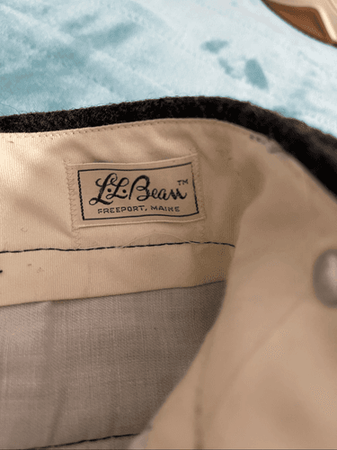 L.L. Bean Vintage 60’s Men’s Script Wool Pinstripe Hunting Pants - Thumbnail 9