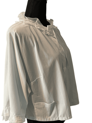 VTG 60’s The Stella Fagim Laced Bed Jacket Lingerie - Thumbnail 7