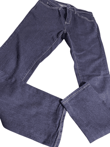 Crown & Ivy Women’s Dark Denim Straight Leg Jeans - Thumbnail 2