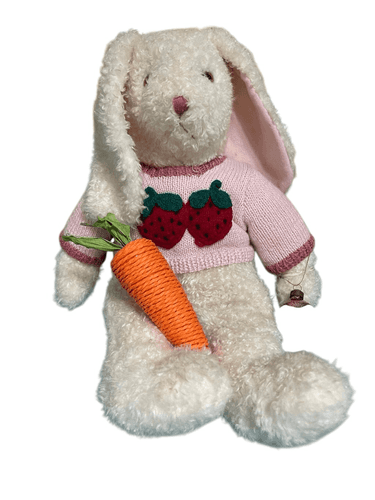 Ty 1991 Plush Curly The Bunny Stuffed Collectable Animal - Thumbnail 5