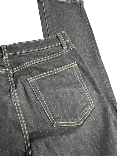 Crown & Ivy Women’s Dark Denim Straight Leg Jeans - Thumbnail 4