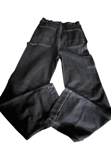 AE Stovepipe Women’s Wide Leg Carpenter Jeans - Thumbnail 3