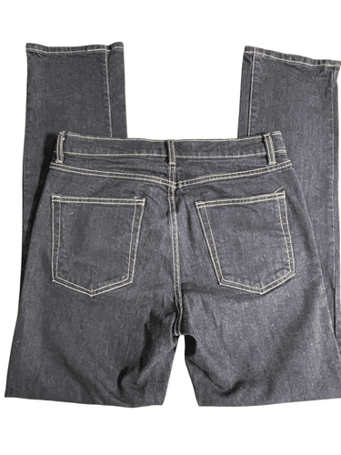 Crown & Ivy Women’s Dark Denim Straight Leg Jeans - Thumbnail 3