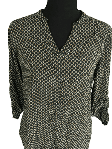 Grande & Greene Women’s 3/4 SLV Blouse/Top/Shirt - Thumbnail 2
