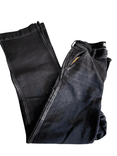 AE Stovepipe Women’s Wide Leg Carpenter Jeans - Thumbnail 2